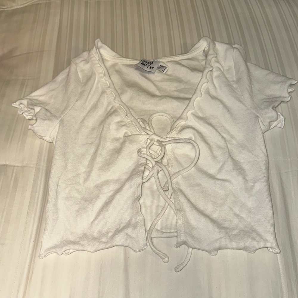 Princess Polly tie front tshirt